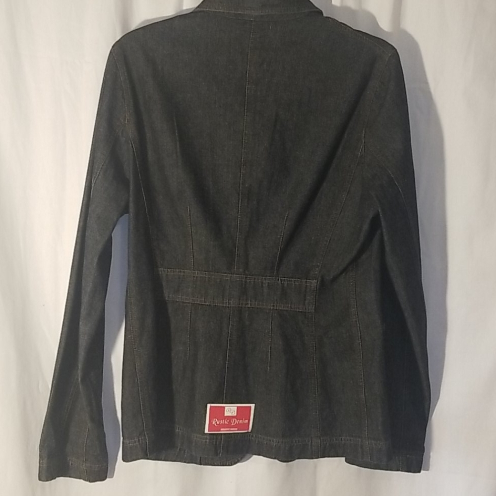 Rustic Denim Jacket - Picture 5 of 6